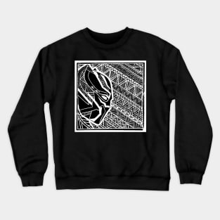 Black Panther - Lino Pattern Crewneck Sweatshirt